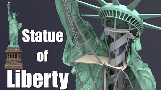 Whats inside the Statue of Liberty [upl. by Heyer431]