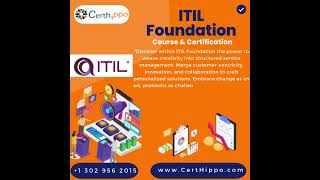 ITIL Foundation Training and Certification [upl. by Nnylekoorb]