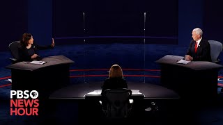 WATCH The full 2020 vice presidential debate [upl. by Winters513]