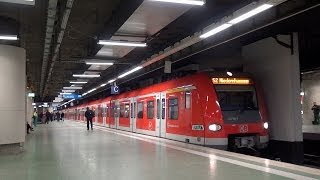 SBahn RheinMain  Frankfurt am Main Hauptbahnhof tief 2014 [upl. by Arlynne]