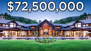 Inside The MOST EXPENSIVE Home ever sold in Colorado  Mansion Tour [upl. by Dunson]