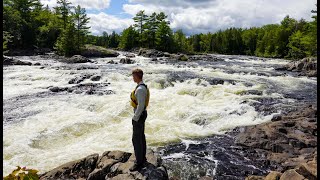 Whitewater Canoeing and 3 Days Camping on the Lower Madawaska River [upl. by Harol107]