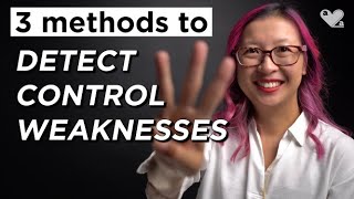 3 methods to identify internal control weaknesses [upl. by Atinnek]