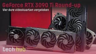 GeForce RTX 3090 Ti Roundup  Vier dure videokaarten vergeleken [upl. by Balcke]