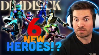 6 NEW HEROES DEADLOCK PATCH REVIEW [upl. by Avin622]