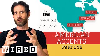 Accent Expert Gives a Tour of US Accents  Part One  WIRED [upl. by Athalie]