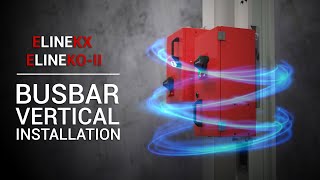 Vertical Busbar Installation Animation  EAE Elektrik [upl. by Klement]