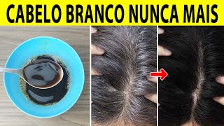 CABELO BRANCO NUNCA MAIS Pinte em Casa com Apenas 2 Ingredientes SEM TINTA [upl. by Aime]