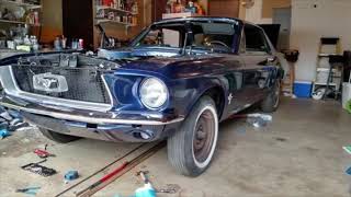 1967 Ford Mustang Restoration Time Lapse [upl. by Ekle81]