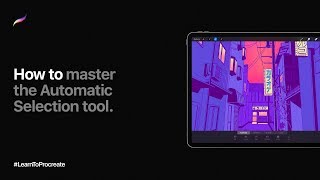 How to master the Automatic Selection tool in Procreate [upl. by Apollo733]