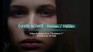 David Bowie  quotHeroesquot  quotHeldenquot From Christiane F OST [upl. by Surtemed]