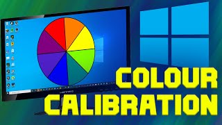 Monitor Calibration on Windows 10  Adjust Colour Settings [upl. by Naek937]