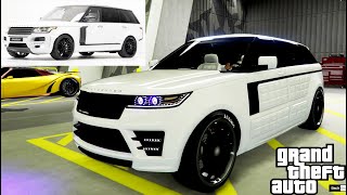 Baller LE LWB ARMORED Range Rover LWB GTA 5 Online How to modify NEW [upl. by Edahs]