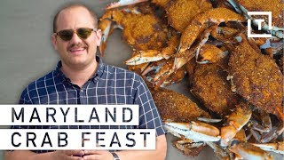 Maryland’s Beloved Chesapeake Bay Crabs  FoodGroups [upl. by Salohcim]