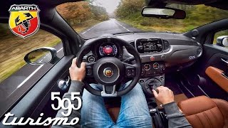 Abarth 595 POV Test Drive Interior amp Exhaust Sound [upl. by Luht]