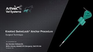 Knotted SwiveLock® Anchor Procedure [upl. by Trauts77]