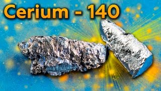 Cerium  A Metal which forms BRIGHT SPARKS [upl. by Gnahk113]