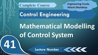 Mathematical Model of Control System Differential Equation Transfer Function amp State Space Model [upl. by Kcirdla]