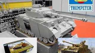 Trumpeter 116 PzKpfwIV Ausf H German Medium Tank  00920  Part 1 Build and Review [upl. by Philis]