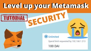 Up your Metamask Security Unlimited Spend risk [upl. by Yeltrab]