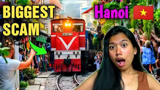 Hanoi Train Street Café Scams EXPOSED [upl. by Mackenie]