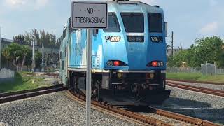 TriRail and Metrorail at Miami Airport Station [upl. by Scammon]