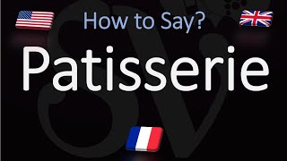 How to Pronounce Patisserie  English American French Pronunciation French Pastry [upl. by Phia]