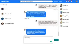 Realtime Chat App with React Nodejs Socketio  MERN Stack Messenger Clone [upl. by Tomasz]