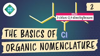 The Basics of Organic Nomenclature Crash Course Organic Chemistry 2 [upl. by Orvas936]