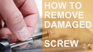 How to Use a Screw Extractor  The proper way [upl. by Kippie813]