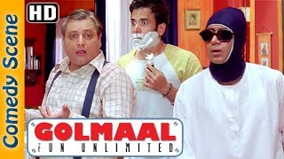 Golmaal Fun Unlimited Comedy Scenes  Ajay Devgn  Arshad Warsi IndianComedy [upl. by Ayoj]