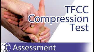 TFCC Compression Test  Triangular Fibrocartilage Complex Lesions [upl. by Arreyt]