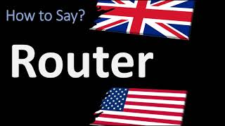 How to Pronounce Router CORRECTLY [upl. by Pierrepont]