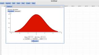 Finding Critical Values using Statcrunch [upl. by Icaj]