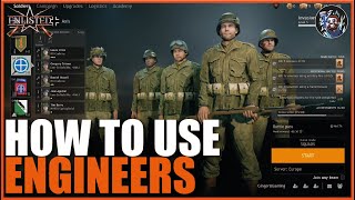 Enlisted  ENGINEER guide and how to use them [upl. by Arracat]