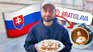 Ich teste FOODSPOTS in BRATISLAVA 🇸🇰🔍 [upl. by Hagan]