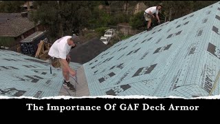 GAF Deck Armor Installation For Asphalt Shingles [upl. by Asyral]