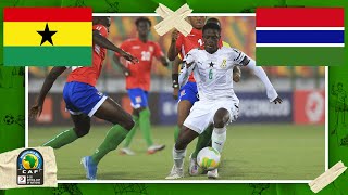 Ghana vs The Gambia  AFCON U20 HIGHLIGHTS  2222021  beIN SPORTS USA [upl. by Netsrek]