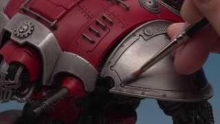 How to Build and Paint Imperial Knight Paladin Part 4 [upl. by Ahsitam]