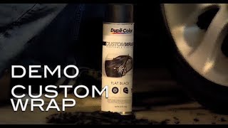 DupliColor® How To Custom Wrap Removable Coating [upl. by Yrffej59]