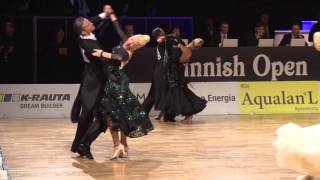 Bjorn Bitsch  Ashli Williamson  Slow Fox  Finland Open 2016 Grand Slam [upl. by Ahselyt]