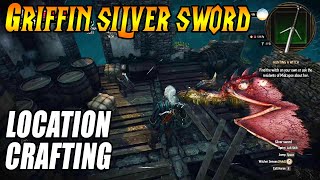 Witcher 3 guide  How to find and craft the Griffin Silver Sword [upl. by Gasparo782]