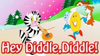 Hey DiddleDiddle  Rhymes For Kids [upl. by Nallad]