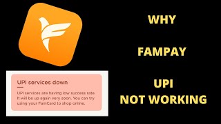 WHY IS FAMPAY UPI NOT WORKING [upl. by Newberry]