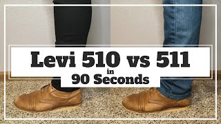 Levi 510 vs 511  Understanding the Difference [upl. by Geerts]