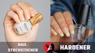 Nail Strengthener vs Hardener [upl. by Kataway]