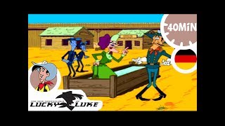 LUCKY LUKE DEUTSCH  40 Minuten  Kompilation 10 [upl. by Elsi968]