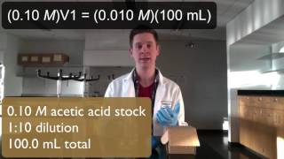 Dilution and Solution Preparation [upl. by Modern568]