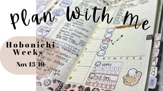 Hobonichi Weeks  Plan With Me  TheCoffeeMonsterzco [upl. by Airpal]