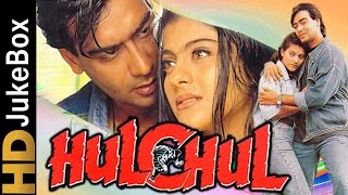 Hulchul 1995  Full Video Songs Jukebox  Vinod Khanna Ajay Devgan Kajol [upl. by Annamaria]